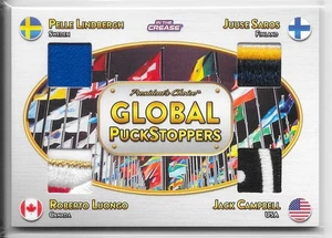 In The Crease Global Quad Patch Lindbergh Saros Luongo Campbell 4/5 GP-8 - Bild 1 von 1