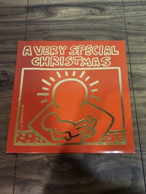 CHRISTMAS - A Very Special: LP 1987 promo A&M SP-3911 - KEITH HARING - Image 1 of 2