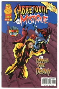 SABRETOOTH & MYSTIQUE #1 (Diciembre 1996) Marvel ¡PRIMER número! ESCUDO! OBJETIVO! HYDRA! - Imagen 1 de 2