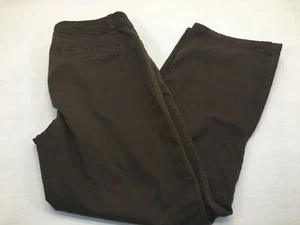 Gloria Vanderbilt Mona Chocolate Brown Pants/Trousers, Size 8 Short - Picture 1 of 5