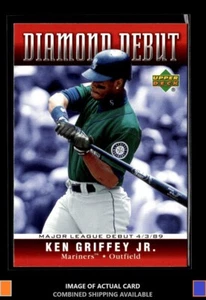 2006 Upper Deck #DD-12 Ken Griffey Jr. Diamond Debut Seattle Mariners - Picture 1 of 2