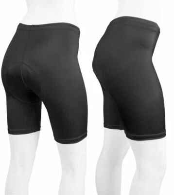 Aero Tech PLUS SIZE Women's USA Classic PADDED Bike Shorts - Made in USA - Image 1 of 4