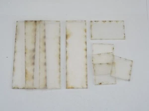 BASES ACRÍLICAS TRANSPARENTES X 9. 100MM, 50MM & 30MM X 50MM. AZUL 901 - Imagen 1 de 1