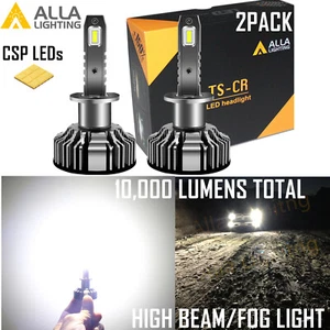 H1 Fog Light Bulb|OFF-ROAD Headlight Bulbs White Hi-Lumen Quality, 1 Yr Warranty - Picture 1 of 12