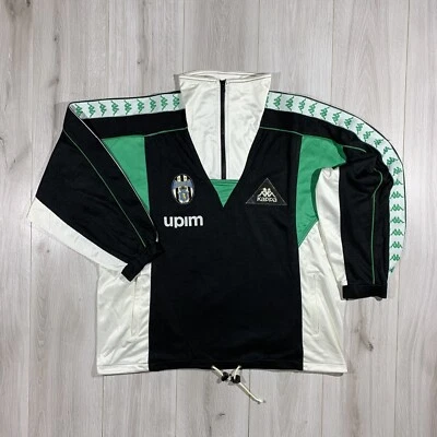 Juventus 1989-1990 Vintage Kappa 1/2 Zip Track Jacket Size XL - Image 1 of 4