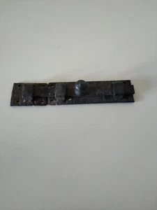 Catenaccio trasversale orizzontale chiavistello in ferro stile rustico mm 100 - Foto 1 di 2