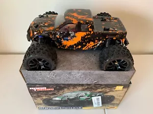 HAIBOXING 1:18 4WD Remote control Car,4WDMonster Truck, Minor used orange - Picture 1 of 4