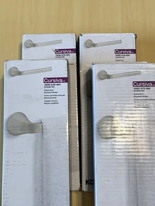 Kohler Cursiva Handtucharm aus gebürstetem Nickel 9,75" #1005-270-941 NEU in Kohler Box - Bild 1 von 6