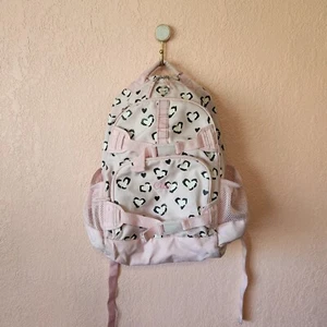 Pottery Barn Kids Pink Cheetah Medium Size Backpack OSFM - Picture 1 of 7