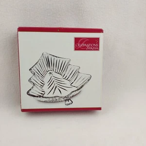 Christmas Night Collection 6" Small Tree Dish Celebrations by Mikasa 2010 Japan - Picture 1 of 7