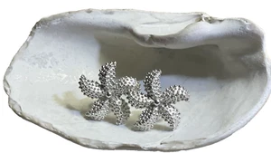 Seesternpfosten Ohrringe | Sterlingsilber Ohrringe | Nautische Ohrringe - Bild 1 von 5