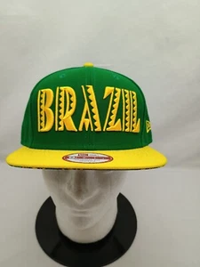 🔥🔥🔥OFFICIAL SOCCER FOOTBALL MLS BRAZIL NEW ERA 9FIFTY SNAPBACK HAT NEW🏈🏈 - Picture 1 of 5