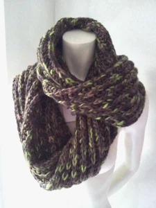 BiBA Schal Loop dark mud  Wollgemisch**NEU - Bild 1 von 4
