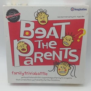 Family Trivia Game Beat The Parents Imagination Brand New Factory Sealed - Picture 1 of 11