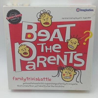 Family Trivia Game Beat The Parents Imagination Brand New Factory Sealed - Image 1 of 4