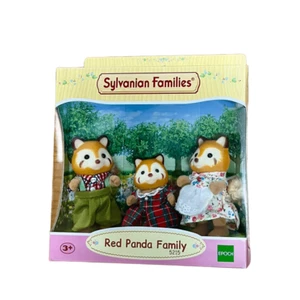 Sylvanian Families Roter Panda Familie Puppe EPOC Japan süßes Tier - Bild 1 von 2
