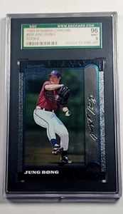 1999 Bowman Chrome #310 Jung Bong RC Rookie SGC 9 / 96 Mint None Graded Higher - Picture 1 of 3