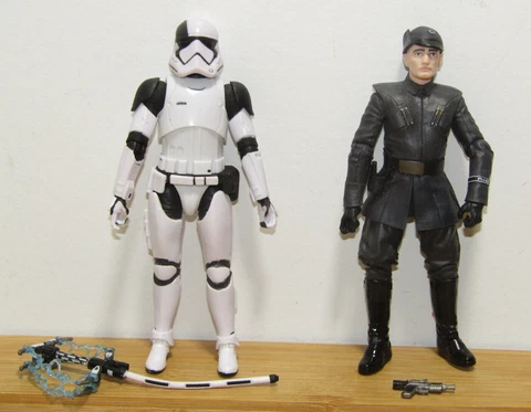 Star Wars Black Series 6" Inch First Order Stormtrooper & Officer Loose Cover