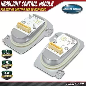 2x Módulos de luz de circulación diurna LED DRL para Audi A3 Quattro RS3 S3 2017-2020 - Imagen 1 de 9