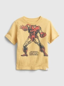 Baby GAP Marvel Iron Man T-Shirt Tee 4T 4 Yellow NWT $25 - Picture 1 of 3