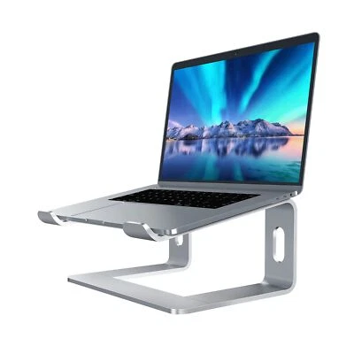 Soundance Laptop Stand, Aluminum Computer Riser, Ergonomic Laptops Elevator f... - Image 1 of 4