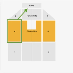 GIANNA NANNINI 23. 07.2025 Regensburg * TRIBÜNE LINKS BLOCK A * Tickets - Bild 1 von 1