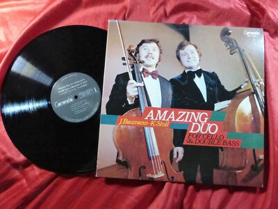 AMAZING DUO FOR CELLO & DOUBLE-BASS J. BAUMANN K. STOLL ROSSINI MOZART BARRIERE - Bild 1 von 4