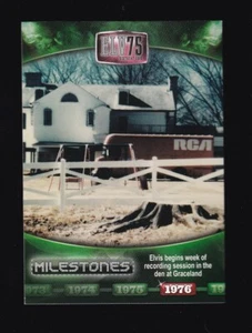 2010 Press Pass Milestones Elvis Presley #62 - Picture 1 of 2