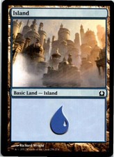 Island 258 Magic The Gathering Return To Ravnica Card Mint X1
