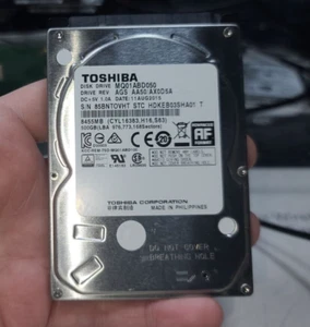 PS4 o PS3 & PC Toshiba MQ01ABD050 500 GB SOLO HD-^Non Xbox One^-Buon-Testato-LEGGERE - Foto 1 di 10
