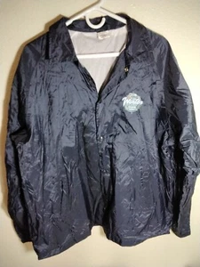 NHL 2024 Winter Classic Mens Windbreaker Jacket Size 2XL Lightweight Snap Button - Picture 1 of 4