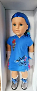 American Girl Truly Me #90 bambola Lt-Medium pelle capelli blu occhi azzurri - nuova con scatola - Foto 1 di 4