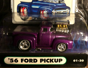 MUSCLE MACHINES 1956 FORD PICKUP  1/64 DIECAST 56 FORD TRUCK -