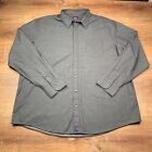 Untuckit "Casablanca" 3Xl Tall Regular Gray Button Up Mens Shirt