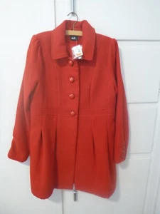 Dotti Teenage Fashion Size 14 Red Winter Coat Brand New - Picture 1 of 4