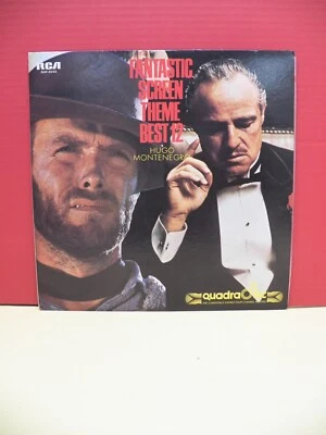 12" LP EX Hugo Montenegro Fantastic Screen Theme Best 12 1973 RCA Import Quad - Image 1 of 4
