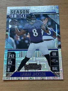 2024 Panini Contenders Football - Lamar Jackson - Mojo Season Ticket #7 - Bild 1 von 2
