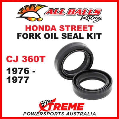Kit de sellado de aceite de horquilla All Balls 55-107 Honda CJ360T CJ 360T 1976-1977 33x46x11 Foto 1 de 2