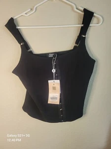 Tiger Mist Gr. Small schwarzes Neckholder-Top - Bild 1 von 7