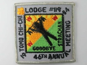 Tomo Chi-Chi Lodge 119 1984 46th Annual Meeting Patch Coastal Empire GA - Picture 1 of 2