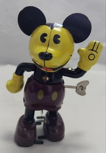 Young Epoch Mickey Mouse Blech Aufzieh Walking Toy Japan Retro Disney Figur - Bild 1 von 9