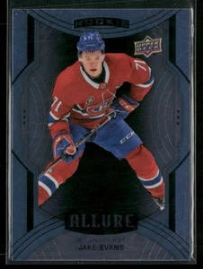 2020-21 Upper Deck Allure - Rookie SP Jake Evans #112 (RC) - Picture 1 of 2