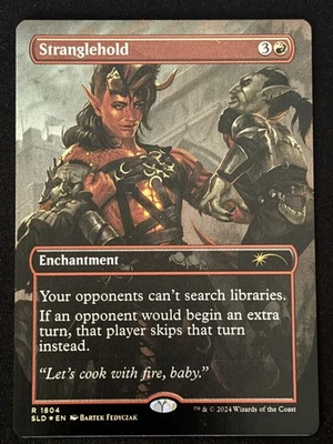 1x MTG Stranglehold (Rainbow Foil) - Secret Lair Drop Series (SLD) #1804 - Image 1 of 2