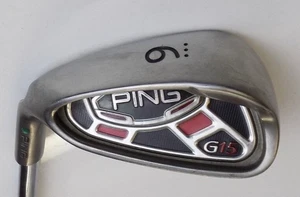 Left Handed Ping G15 Green Dot 9 Iron Ping Regular Flex Steel Shaft Ping Grip - Picture 1 of 2