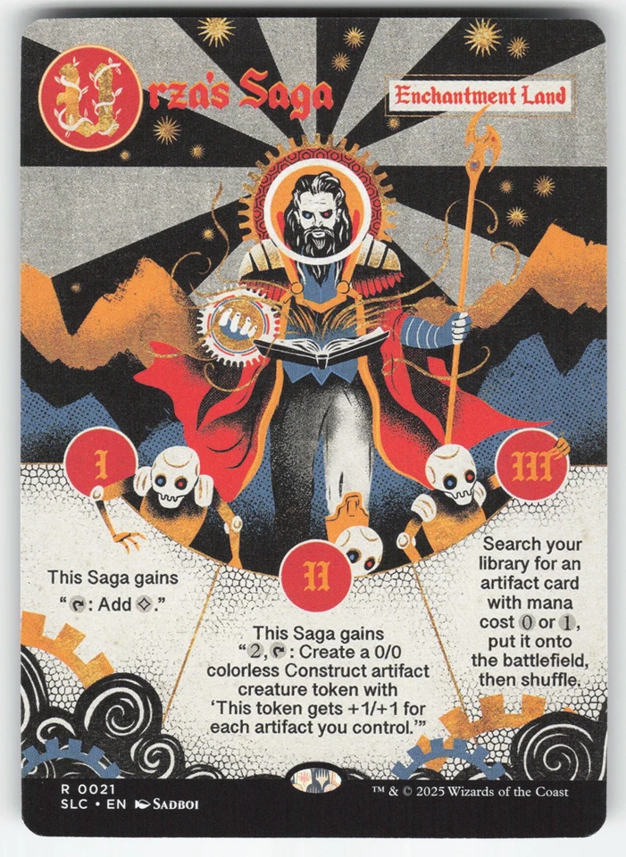 Urza's Saga 21 R MTG Secret Lair Countdown Kit NM - Image 1 of 2