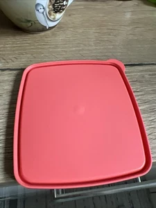 Tupperware Ersatzdeckel für Gefrierbehälter 310 Rosa Lachsrot - Bild 1 von 1