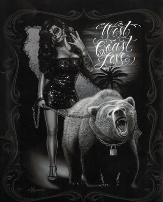 8lb Heavyweight Soft Queen Blanket, Officially Licensed, Roaring Grizzly Bear - Image 1 of 3