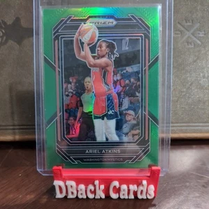 2023 Panini Prizm WNBA - Ariel Atkins #85 Green Prizm 15/49 - Picture 1 of 5