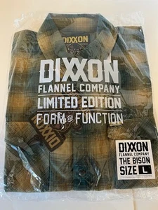 Dixxon Flannel Co. “The Bison” Limited Edition Men’s Shirt L Brand New In Packag - Picture 1 of 5