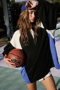 Neu mit Etikett Free People You Know I Got It Tunika Langarm Sweatshirt Größe M  - Bild 1 von 16